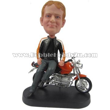 Honda Valkyrie Motorcycle Rider Bobbleheads Custom