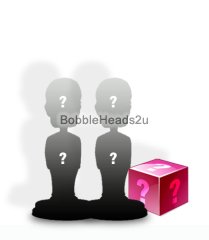 Head-to-toe custom - You can completely personalize your bobbleheads from head to toe and a small background