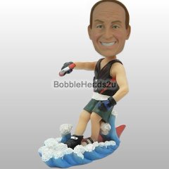 water skiing bobblehead