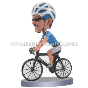 Male Biker  Bobbleheads Custom