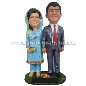 India Couples Bobbleheads Custom