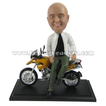 Motorcycle Rider Bobbleheads Custom